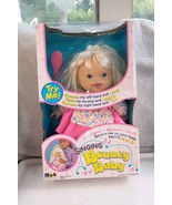 NEW MGA SINGING BOUNCY BABY 15&quot; Vintage Talk Giggle Sing Blonde Cute 1997 - £68.48 GBP