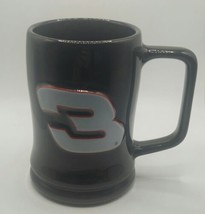 Dale Earnhardt #3 Mug/Cup Raised Signature Black - $9.90