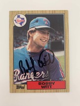 Bobby Witt signed baseball card - $15.00