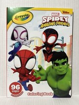 Spidey and his amazing friends Coloring Book Spider-Man Hulk - £7.20 GBP