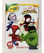 Spidey and his amazing friends Coloring Book Spider-Man Hulk - £7.05 GBP