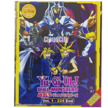 Yu-Gi-Oh ! Duel Monsters - Complete Anime TV Series DVD (1-224 Eps + Movie) - £36.25 GBP