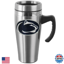 NCAA Penn State Nittany Lions Steel Travel Mug with Handle - 14 oz - $37.00