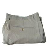 Zanella Benny Dress Pants Mens size 38 (39x32) Virgin Wool Trousers Gray... - $49.50