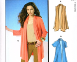 McCall&#39;s M8052 Misses XS to M  Cardigan Jacket and Vest Uncut Sewing Pat... - $14.81