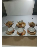 14 Pieces Made in Japan Translucent Dishes - Cups/Plates/Creamer/Sugar/S... - £41.59 GBP