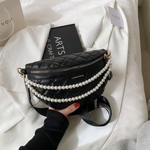 Solid color chain small fanny packs for women 2021 summer fashion waist packs thumb200