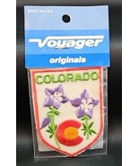 Vintage Voyager COLORADO Embroidered Sew On Patch Originals Series USA - $291.27 MXN