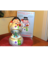 Mr Christmas Jumbo 11&quot; Animated Musical Snowman Display Figure - 30 Carols - €42,79 EUR
