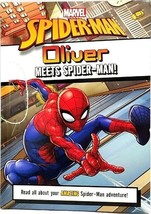 Marvel Spider-Man Oliver Meets Spider-Man 7.5 in Hardcover Comic Book (2... - $12.86