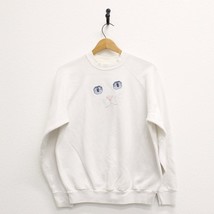 Vintage Kitty Cat Face Sweatshirt XL - £51.98 GBP