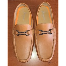 Jousen Malibu Men&#39;s size 11.5 Shoes Slip-on Driving Loafers Cognac Horse... - $28.36