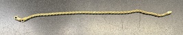 18 Karat Gold Rope Bracelet - £411.13 GBP