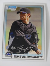 2010 Bowman Chrome #BCP171 Ethan Hollingsworth Colorado Rockies RC Baseball Card - £0.79 GBP