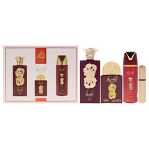 Pride - Ansaam Gold by Lattafa for Men - 3 Pc Gift Set 3.4oz EDP Spray, ... - $34.49