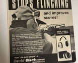 1974 Clark’s Hearing Protectors Vintage Print Ad Advertisement pa15 - $6.92