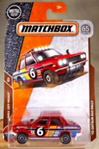 2017 Matchbox 108/125 MBX Off-Road 15/20 ‘70 DATSUN 510 RALLY Red w/Gray Hub Sp - £7.05 GBP