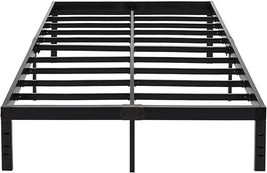 Full Size Bed Frame 18 Inch Tall Max 1000 Pound Heavy Duty Metal Twin Size - $77.97