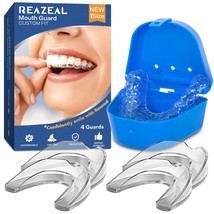 Mouth Guard For Grinding Teeth At Night: Moldable Dental Guard For Sleep... - £17.55 GBP