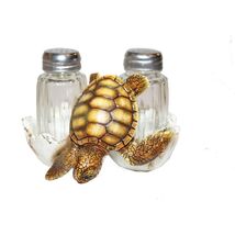 Sea Turtle Salt and Pepper Shaker Holder Set Home Kitchen Decoration - $29.68