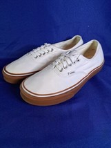  Vans Off The Wall White/brown Shoes TB4R Mens Size US 9.5 Womens US Size 11 - £29.98 GBP