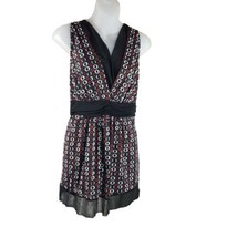 Studio 1940 Womens Career Top Sz 18/20 XL/XXL Sleeveless Geometric Blous... - $17.09