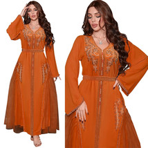 SALE New Moroccan Dubai Kaftans Farasha Abaya Dress Saudi Arabian Long Gown - $80.60 CAD