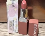 Clinique Even Better Pop Lip Color Lipstick &amp; Blush Long Lasting 01 Eyel... - £13.11 GBP