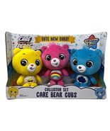 Care Bears 3 Pack 40th Anniversary Care Bear Cubs 9-Inch Plush - $29.64 CAD