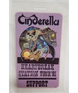 CINDERELLA - ORIGINAL 1991 CONCERT TOUR LAMINATE BACKSTAGE PASS ***LAST ... - $20.00