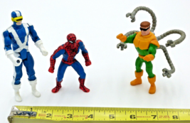 Marvel Figures, Doc Ock, Spiderman and Cyclops (X-Men) - $14.85