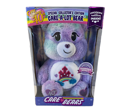 Care A Lot Bear 40th Anniversary Plush Special Collector&#39;s Edition Shimmer NEW - £20.35 GBP