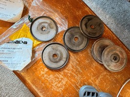 LOT of 2 Matching Set Yamada Diaphragm Pump Disk Washer 716258 716259 25... - $26.59
