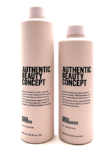 Authentic Beauty Concept Glow Cleanser 10.1 oz &amp; Conditioner 8.4 oz/Colored Hair - £31.20 GBP