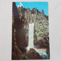 Vintage Postcard Tower Fall Yellowstone National Park Wyoming Not Posted - £8.44 GBP