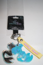 Disney Princess Ariel Little Mermaid Making Wave Keychain Keyring Acryli... - $7.75