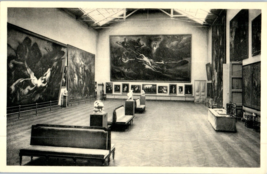 Interior of the Museum Antoine Wiertz Brussels Belgium Postcard - £6.92 GBP