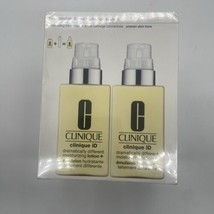 2 X Clinique id moisturizing lotion base + active cartridge uneven skin tone NIB - £35.40 GBP