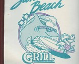 Sunset Beach Grill Menu Denver Colorado 1988 - £21.79 GBP