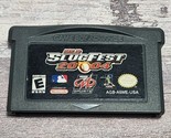 Major League Baseball MLB Slugfest 2004 GBA Game Boy Advance Authentic T... - £10.12 GBP