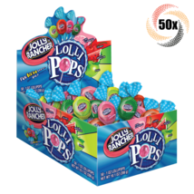 Full Box 50x Pops Jolly Rancher Assorted Mouth Watering Lollipop Candy | 1oz - £16.68 GBP
