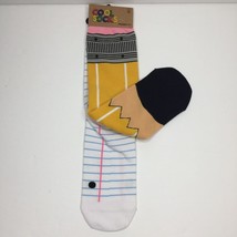 Cool Socks Kids Youth Crew Pencil Paper School Fits Notebook Teacher Siz... - £11.98 GBP