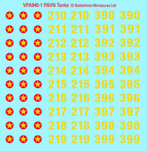 PAVN Decal Sheets (&#39;Nam) - $28.99