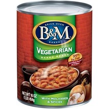  B&amp;M Vegetarian Baked Beans 16 Oz, Pack Of 10 @FAST SHIPping - £20.36 GBP