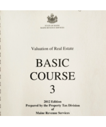2012 Valuation Of Real Estate Basic Course 3 Book Maine Revenue Tax Law ... - $41.01 CAD