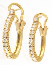 Women&#39;s Earrings 18kt Yellow Gold 197302 - £1,021.83 GBP