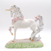 Princeton Gallery Wedding Bells Unicorn Porcelain Figurine 2004 - £52.13 GBP