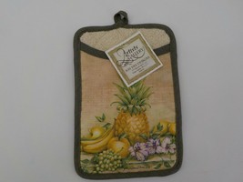 Artists Gallery Pineapple Potholder Thick Lining Cooking Glove Kay Dee Designs - £7.93 GBP