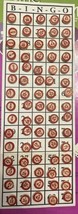 Vtg Wooden Bingo Call Numbers 75 Milton Bradley Bingo Markers Crafting P... - £7.90 GBP