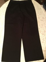 Boys - Size 18 Husky - Dockers - pants - black - uniform - £6.25 GBP